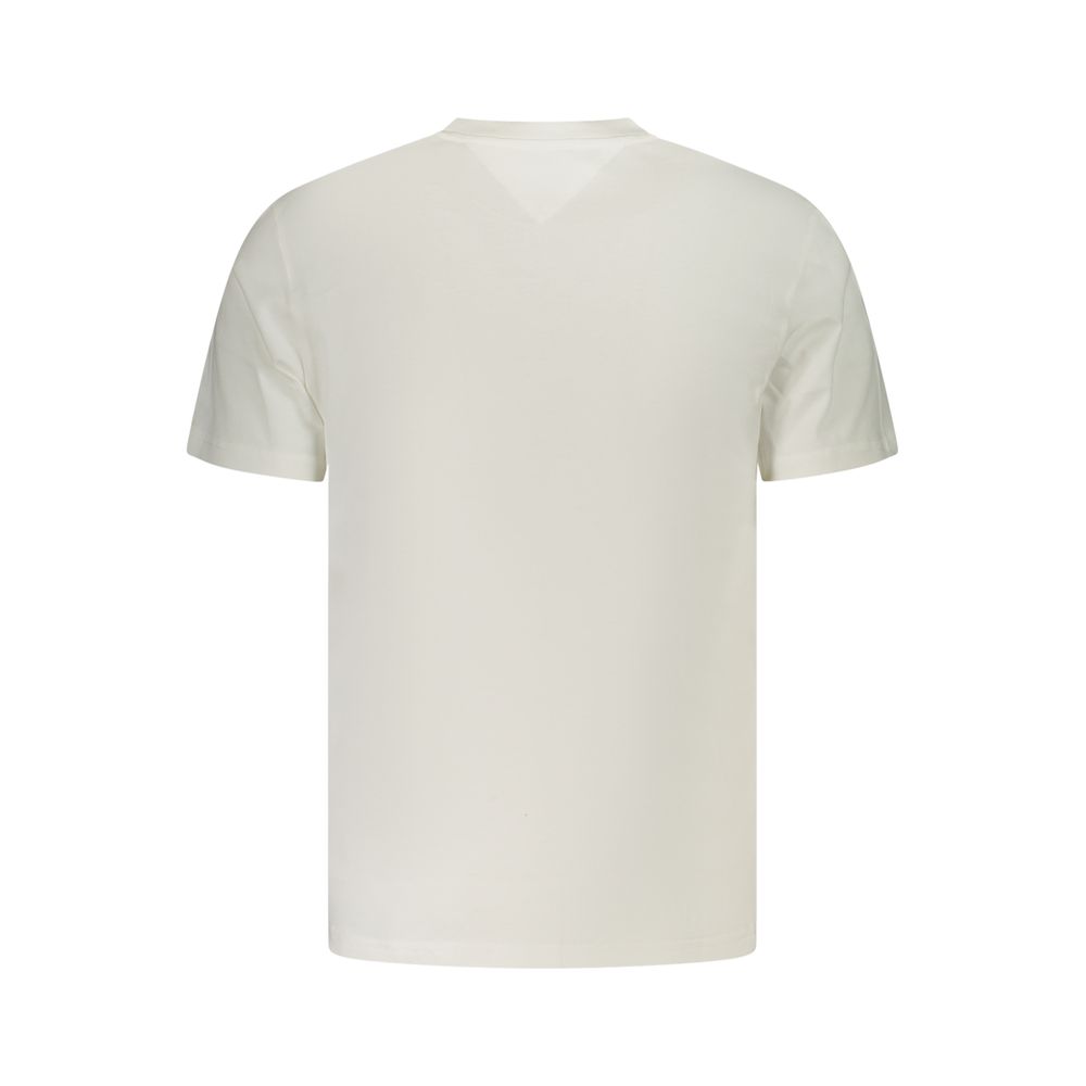Tommy Hilfiger Λευκό Βαμβακερό T-shirt