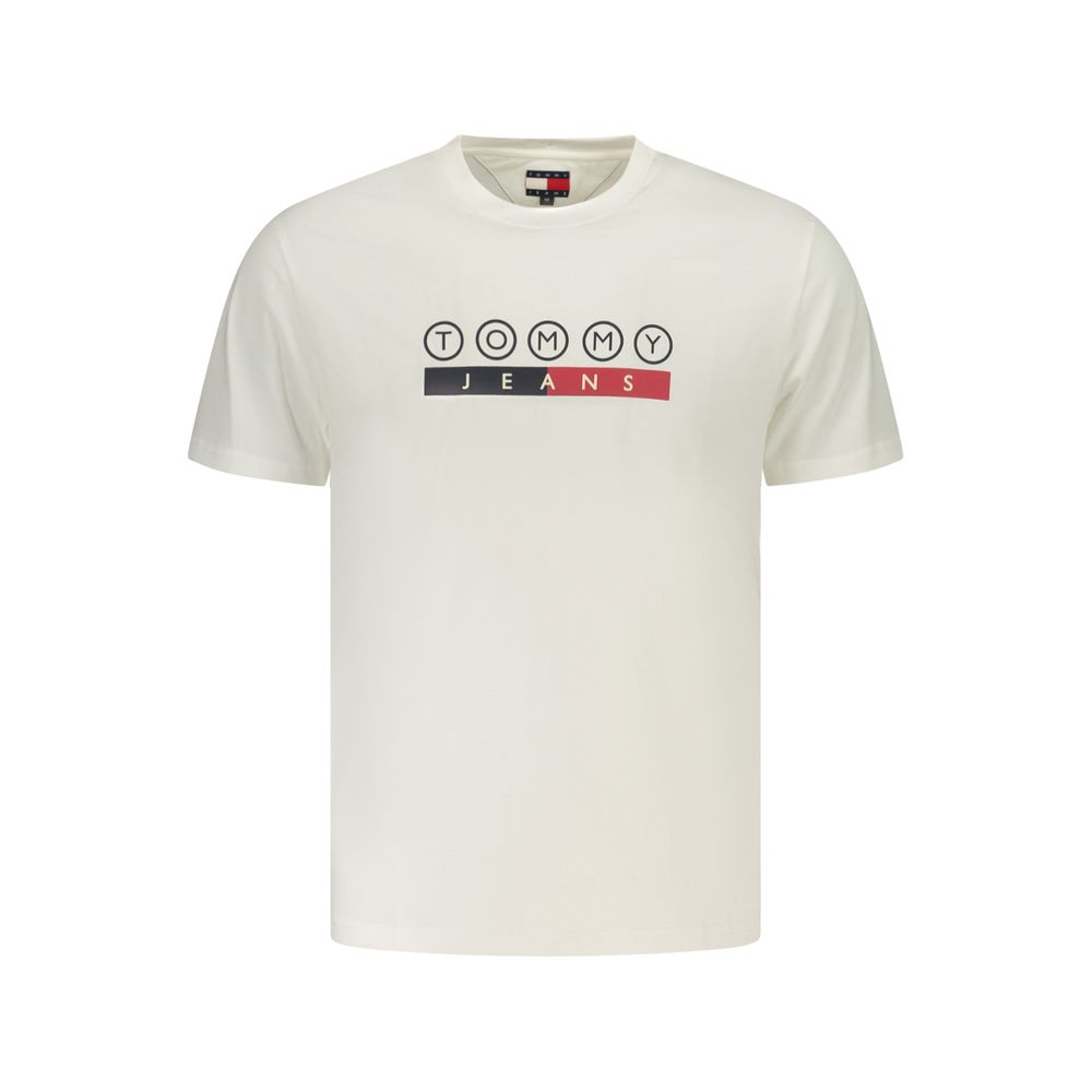 Tommy Hilfiger Λευκό Βαμβακερό T-shirt