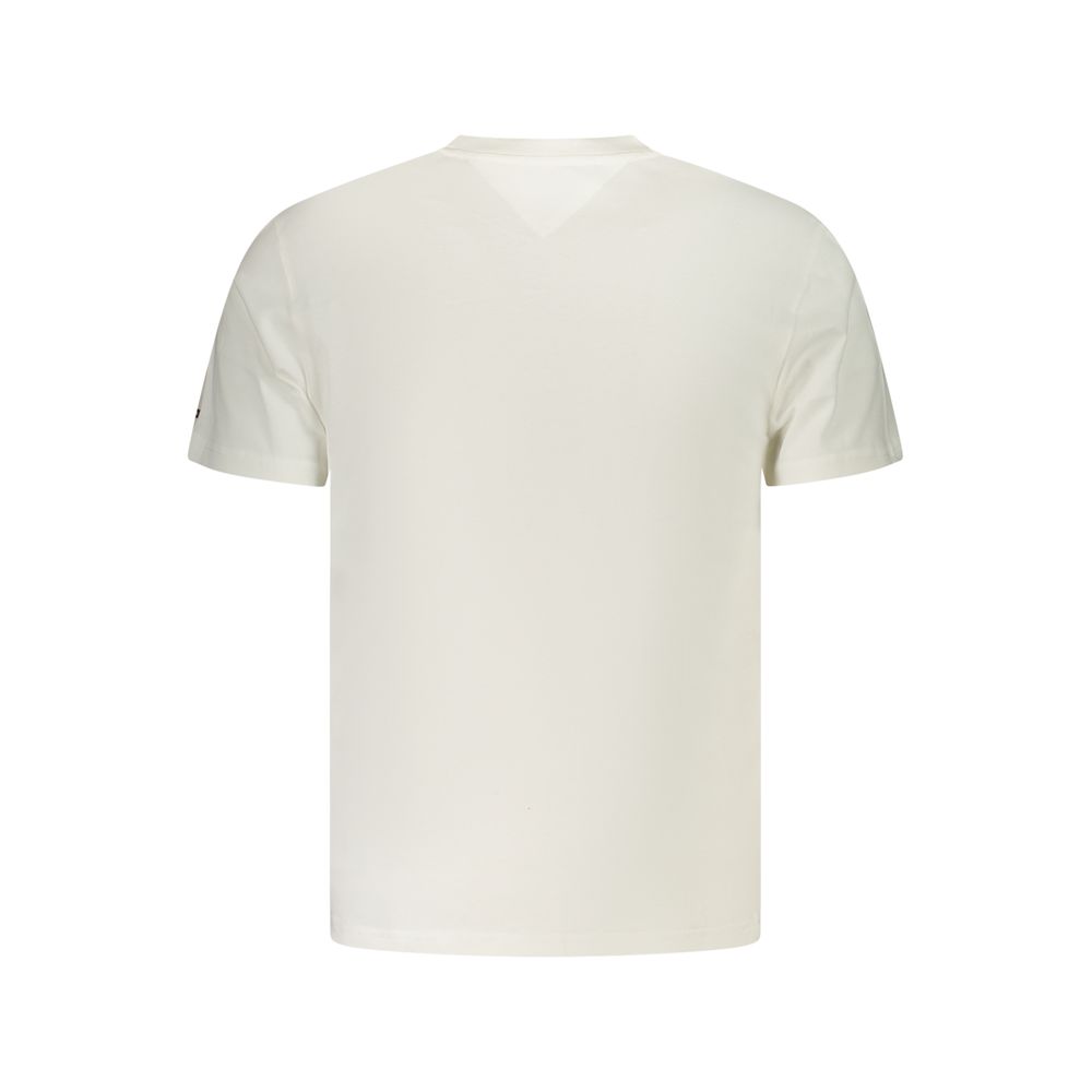 Tommy Hilfiger Λευκό Βαμβακερό T-shirt