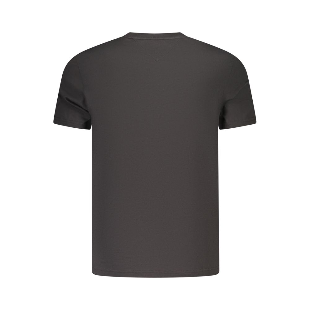 Tommy Hilfiger Μαύρο Βαμβακερό T-Shirt