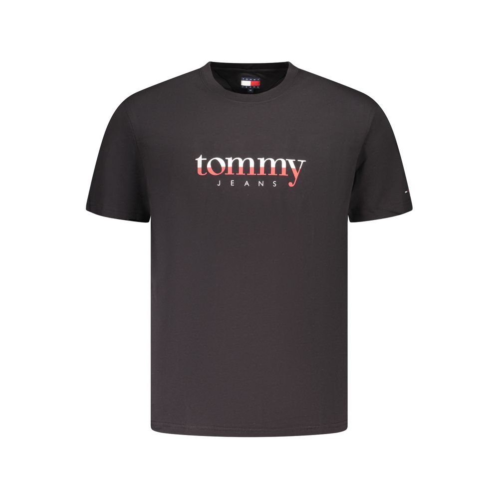 Tommy Hilfiger Black Cotton T-Shirt
