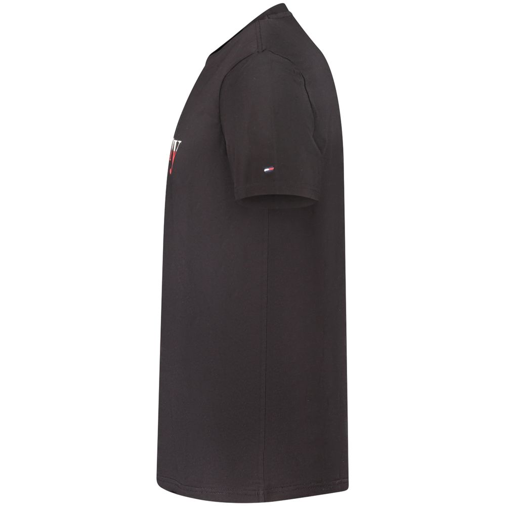 Tommy Hilfiger Black Cotton T-Shirt