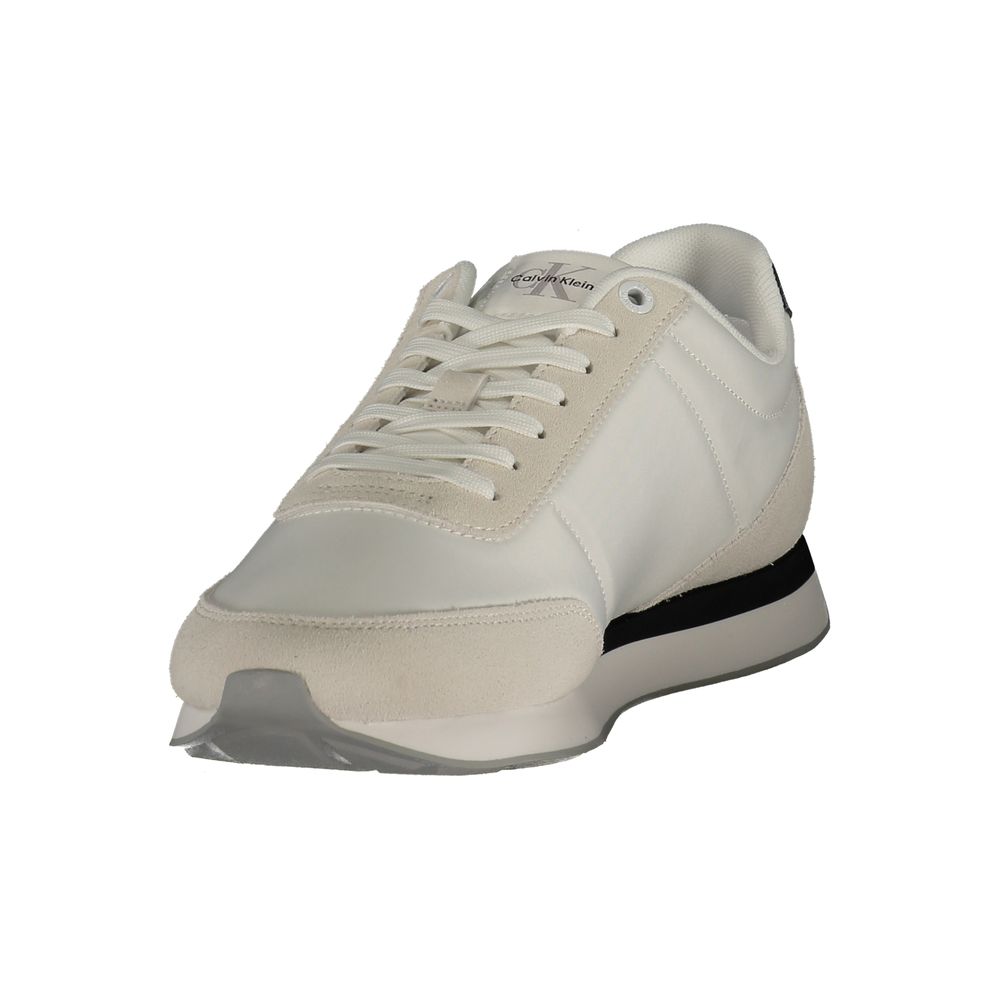 Calvin Klein Λευκά Αθλητικά Sneakers από Πολυεστέρα