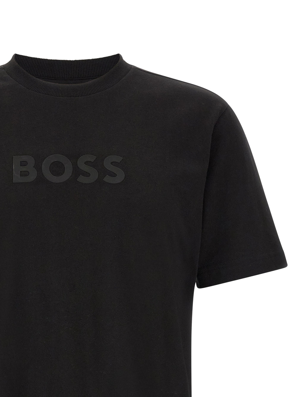 Hugo Boss Cotton T-Shirt in Black