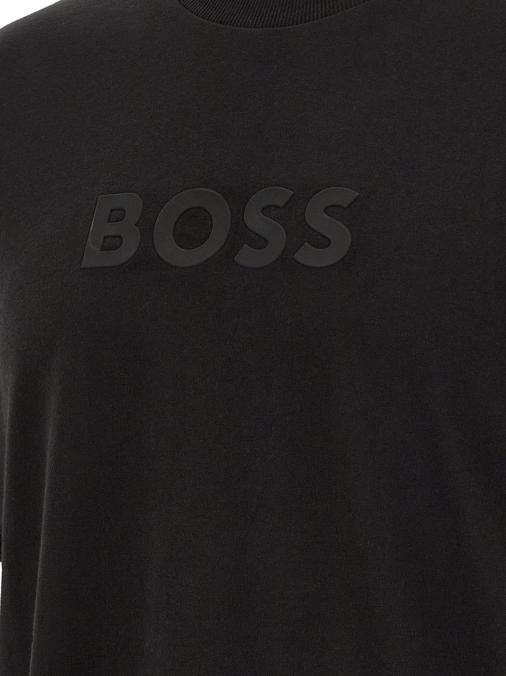 Hugo Boss Cotton T-Shirt in Black