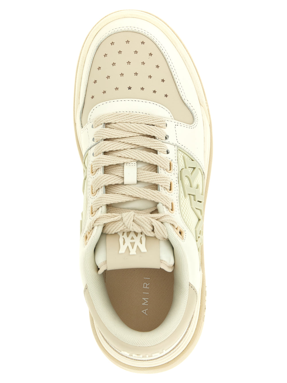 Amiri Sneakers από 100% Δέρμα Μοσχαριού σε Λευκό