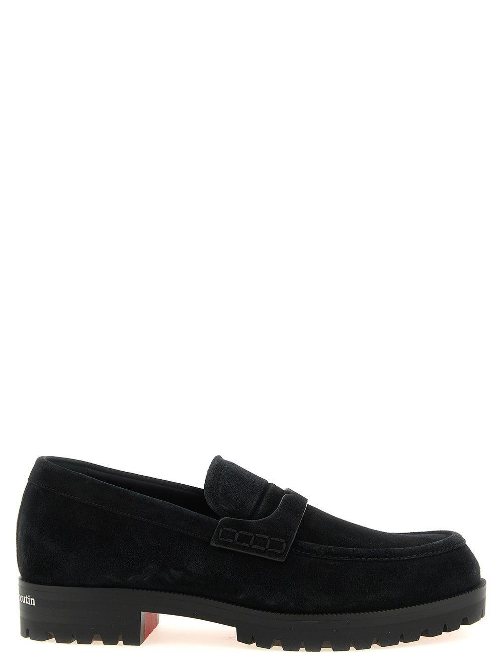 Christian Louboutin Loafers από Δέρμα Μοσχαριού σε Μαύρο