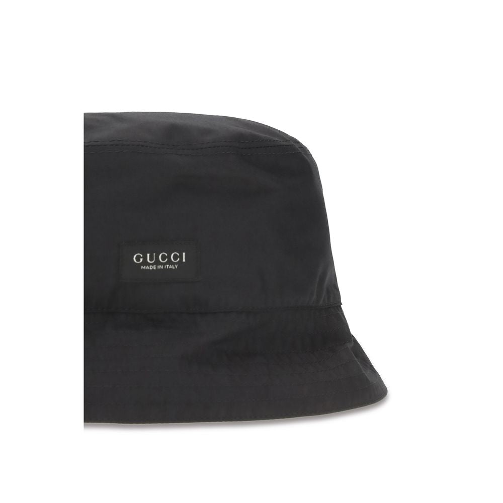 Gucci Βαμβακερό Καπέλο Κώνος σε Μαύρο