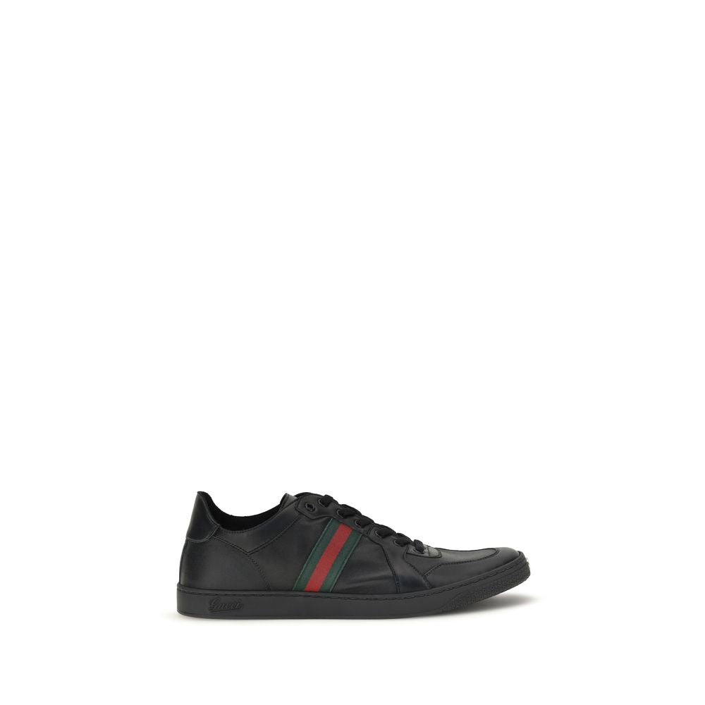Gucci Δερμάτινα Sneakers σε Μαύρο