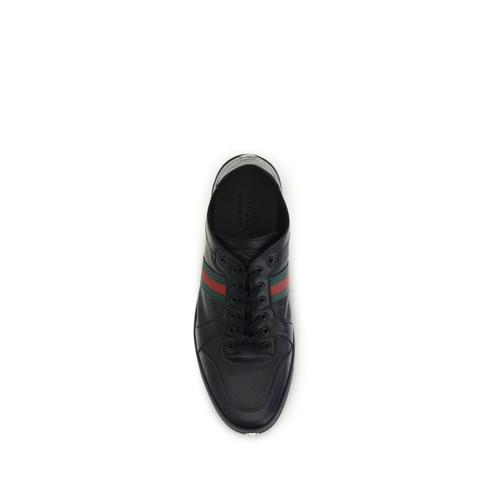 Gucci Δερμάτινα Sneakers σε Μαύρο