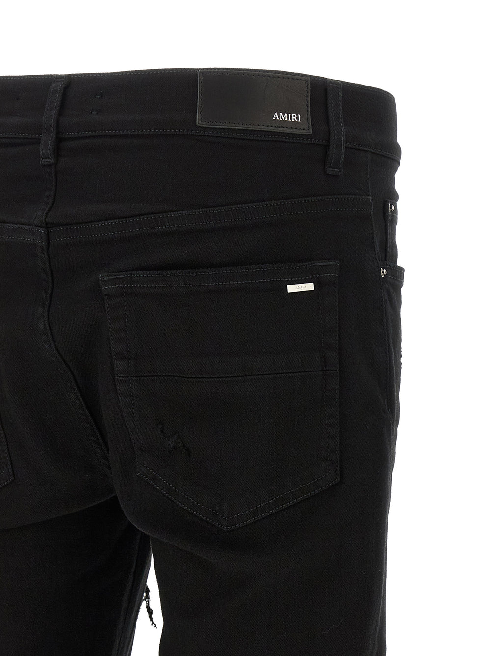 Amiri MX1 Slim Fit Jeans in Black