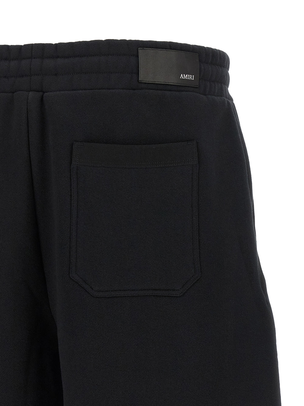 Amiri 100% Cotton Bermuda Shorts in Black