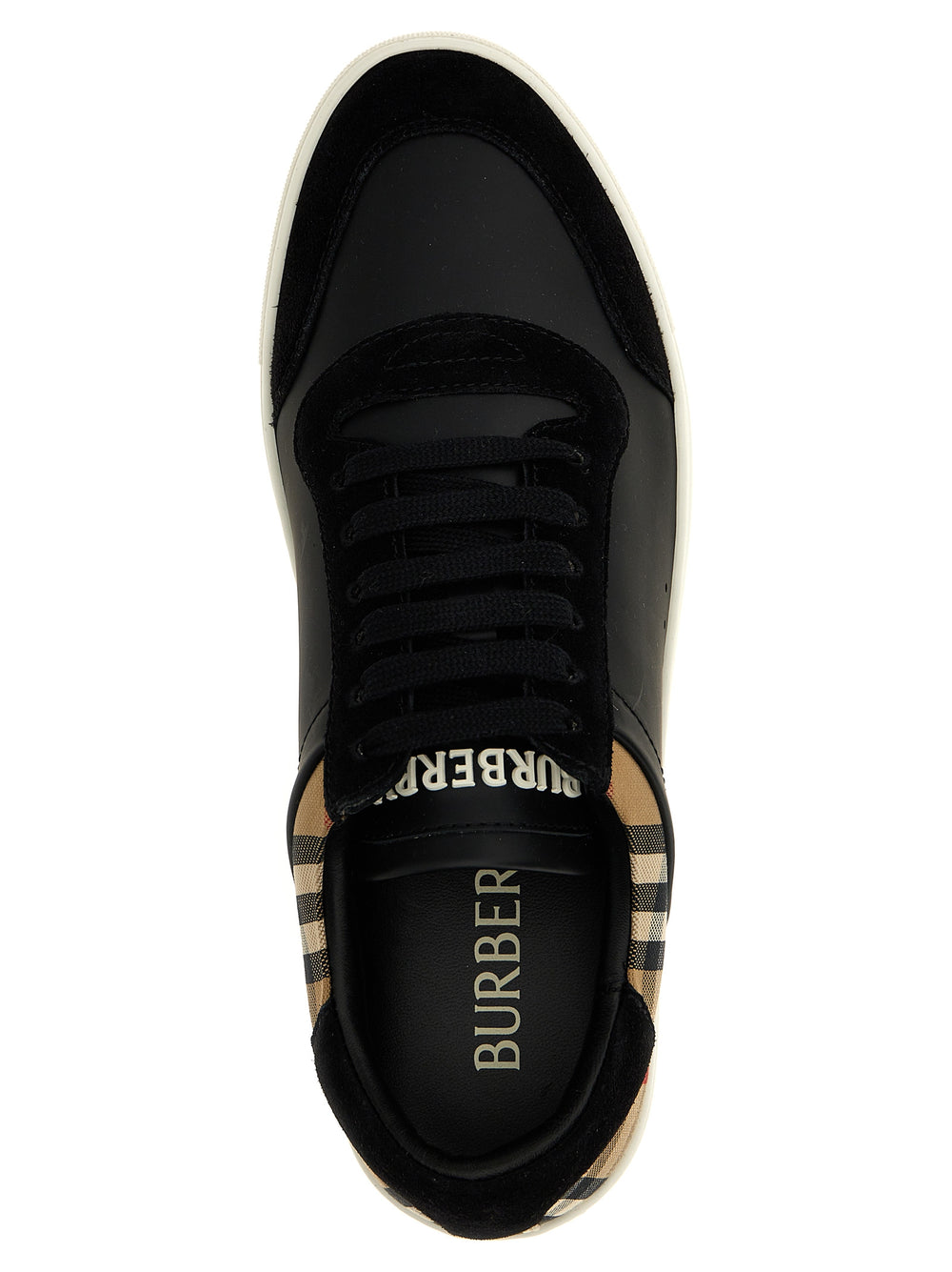 Burberry Sneakers από Δέρμα Μοσχαριού σε Μαύρο