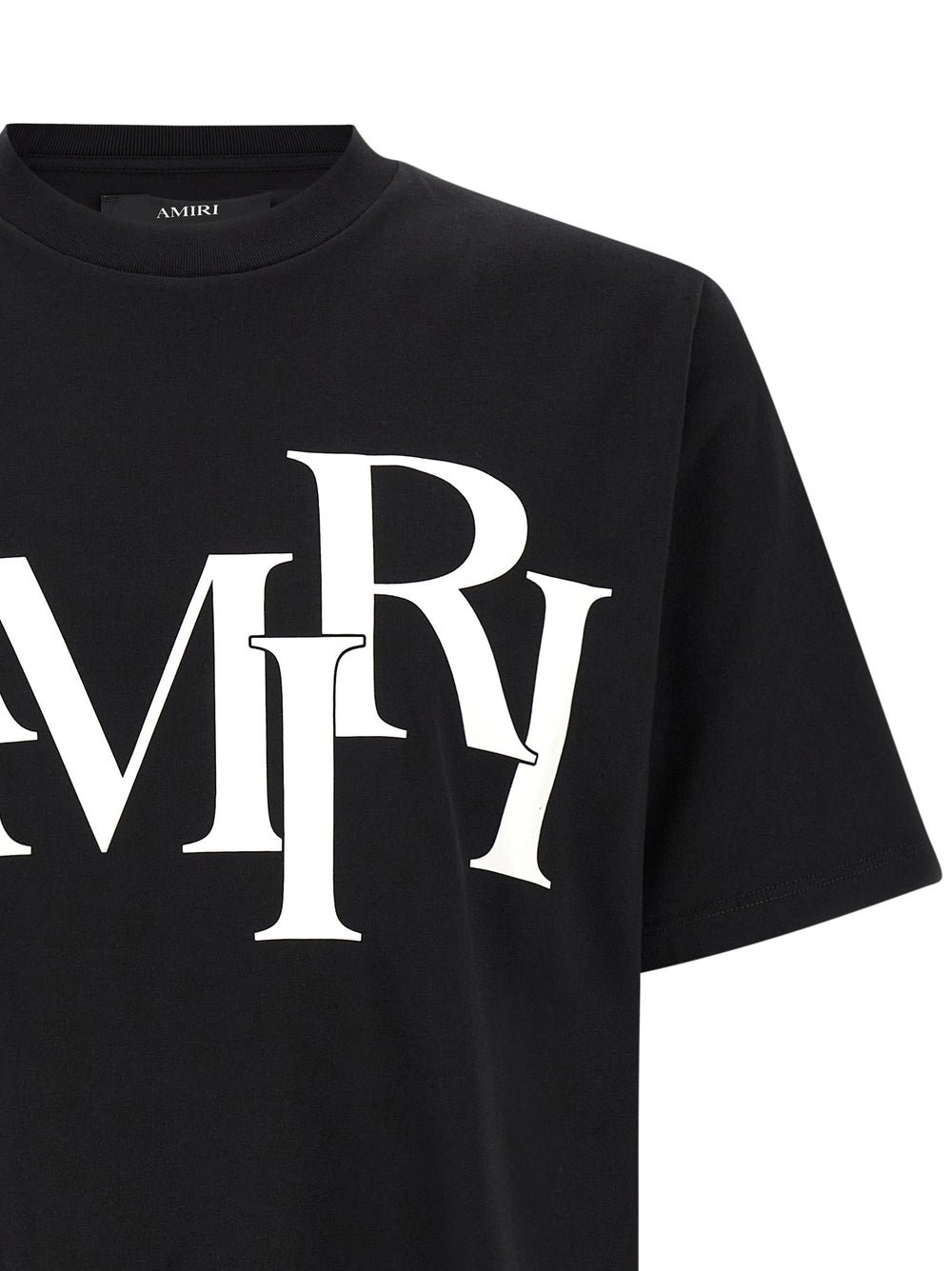 Amiri 100% Cotton T-Shirt in Black