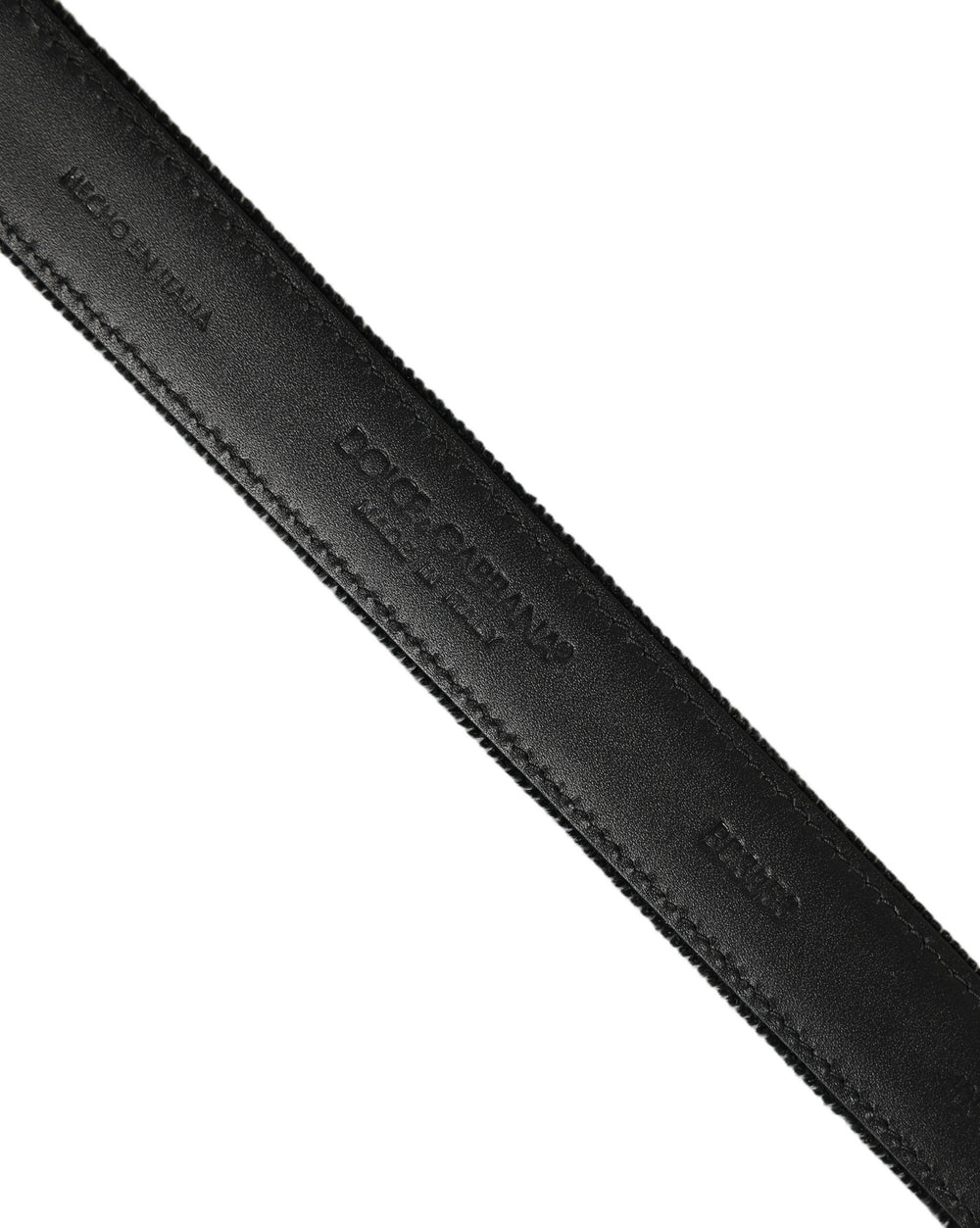 Black Cotton Metal Buckle Classic Men Belt