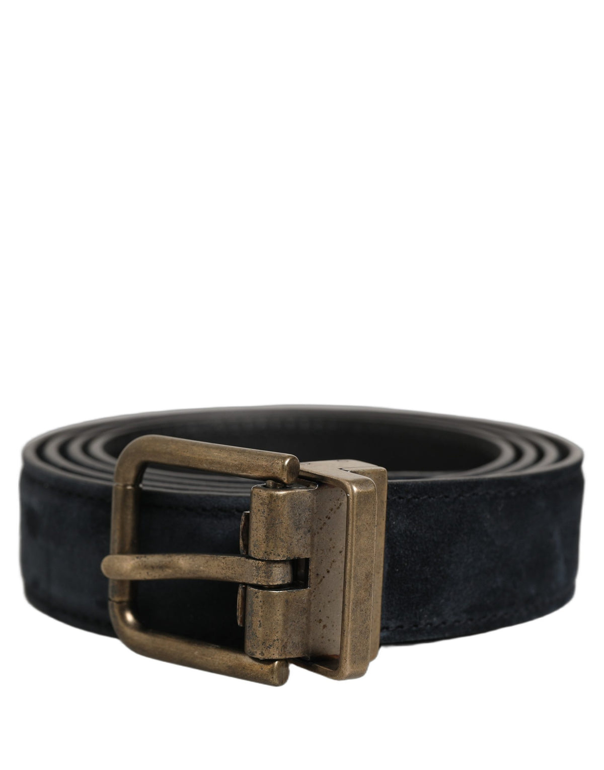 Dolce & Gabbana Calf Leather Belt in Black