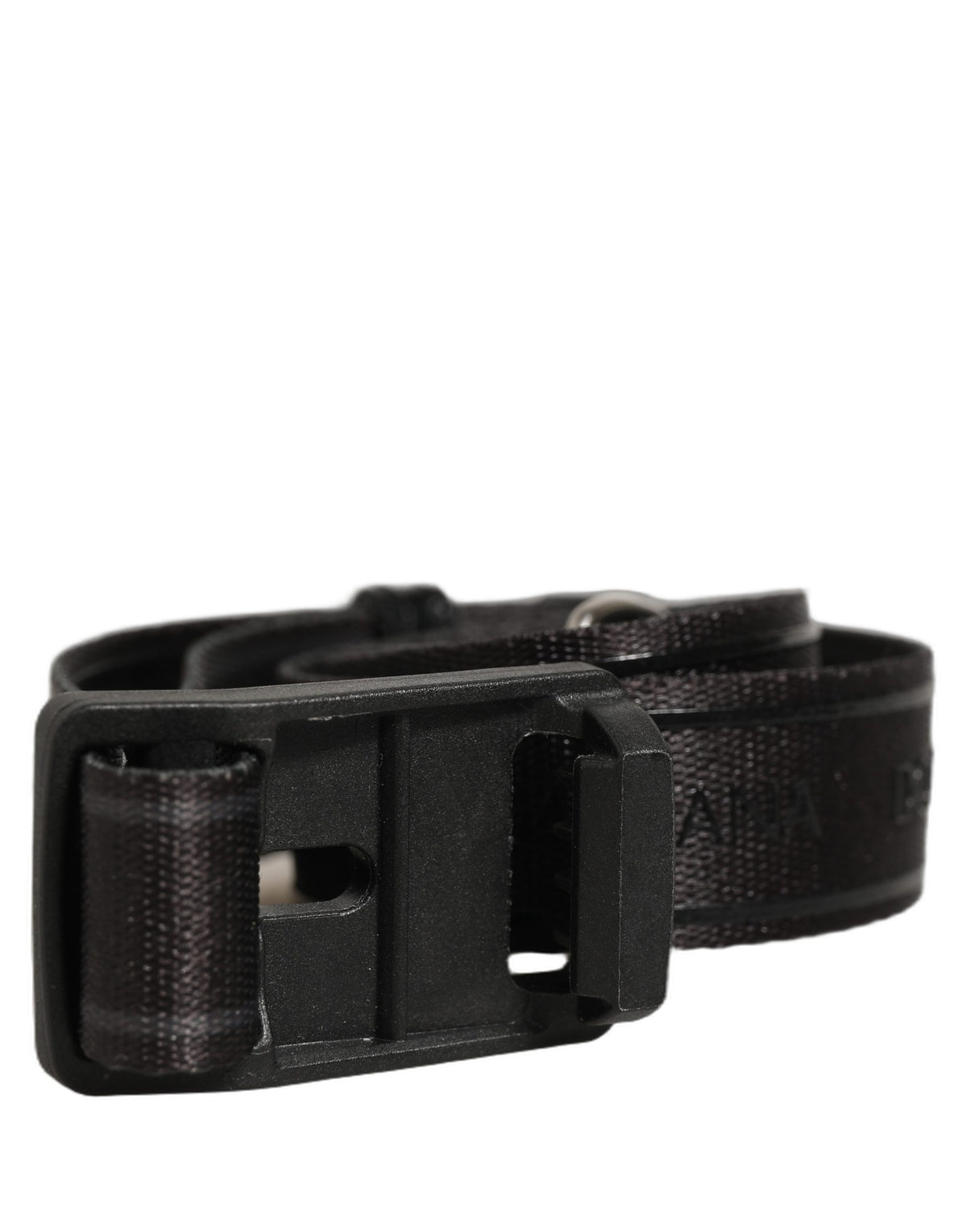Dolce & Gabbana Nylon Webbing Belt in Black