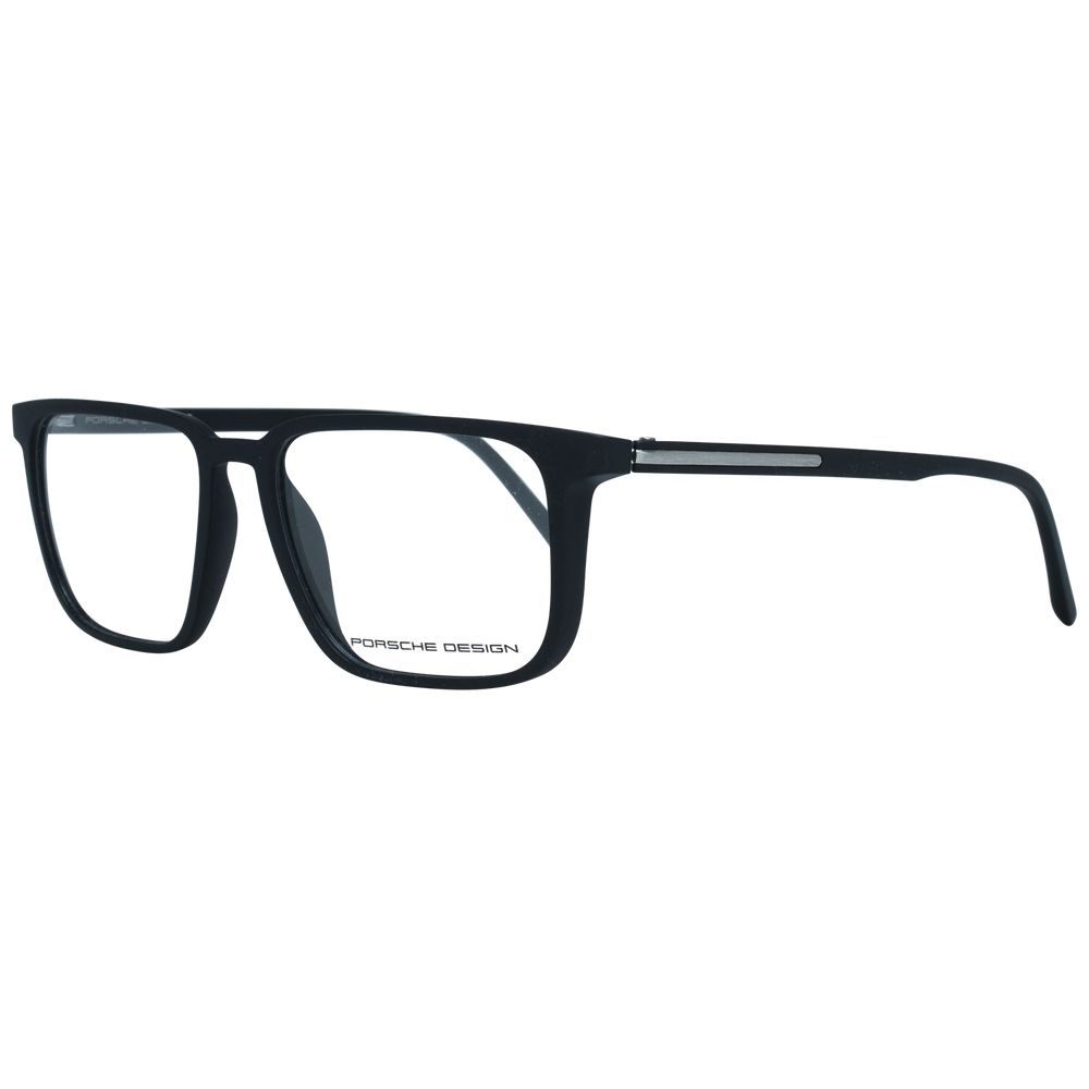 Porsche Design Τετράγωνα Πλαστικά Σκελετά Γυαλιών σε Μαύρο