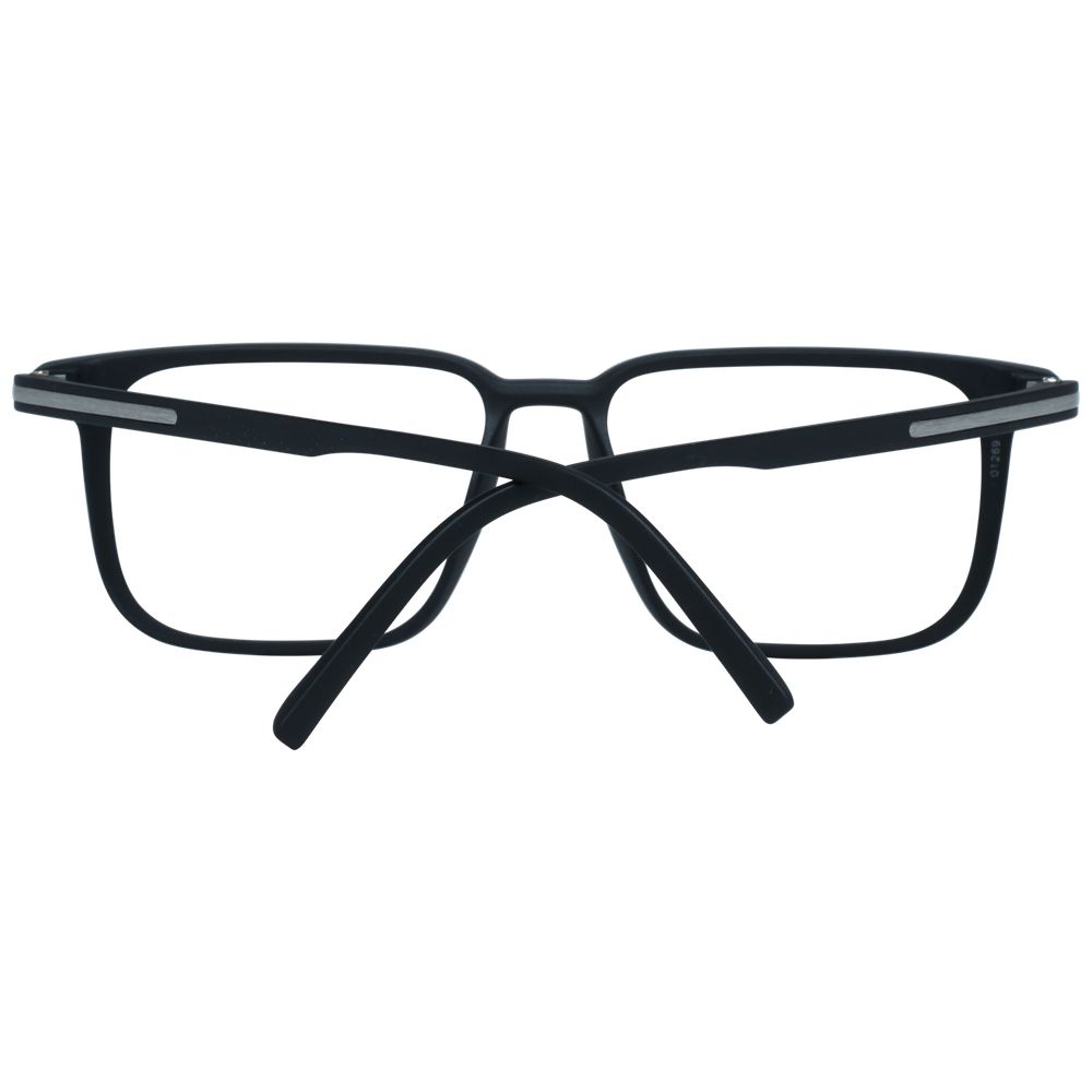 Porsche Design Τετράγωνα Πλαστικά Σκελετά Γυαλιών σε Μαύρο