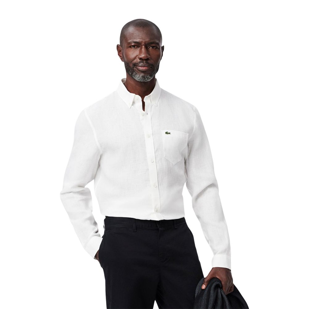 Lacoste Λινό Πουκάμισο