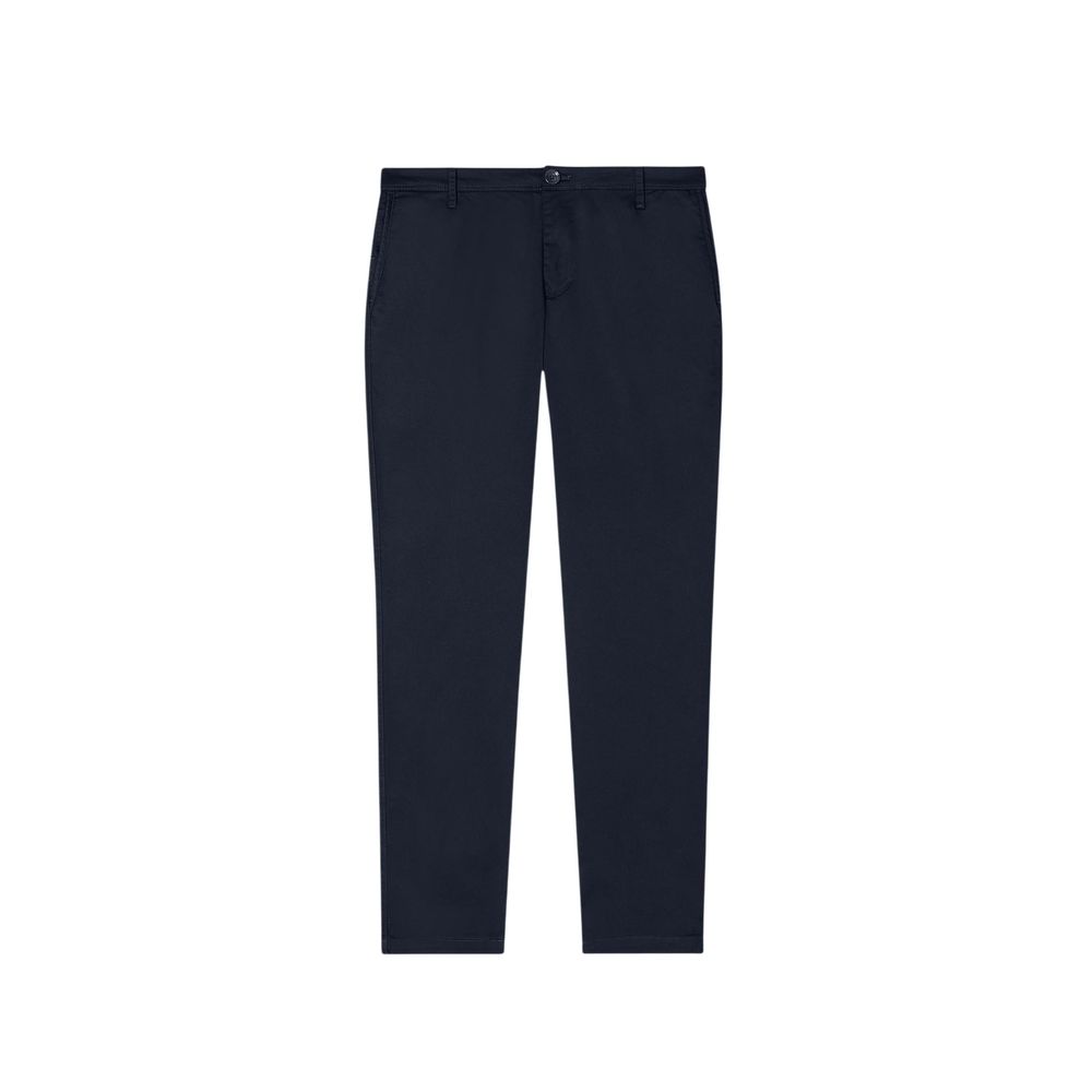 Armani Exchange Cotton Skinny Trousers in Blue