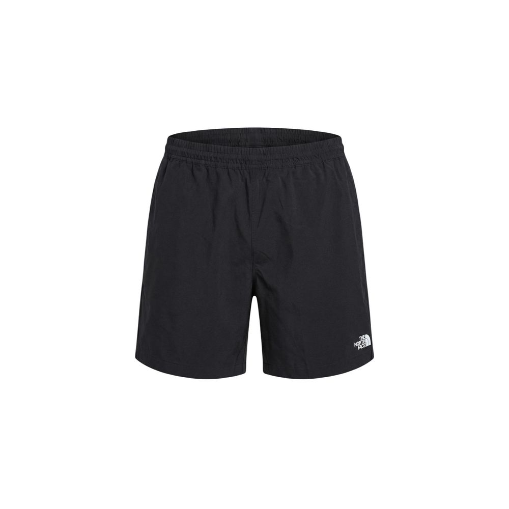 Black Nylon Bermuda Shorts