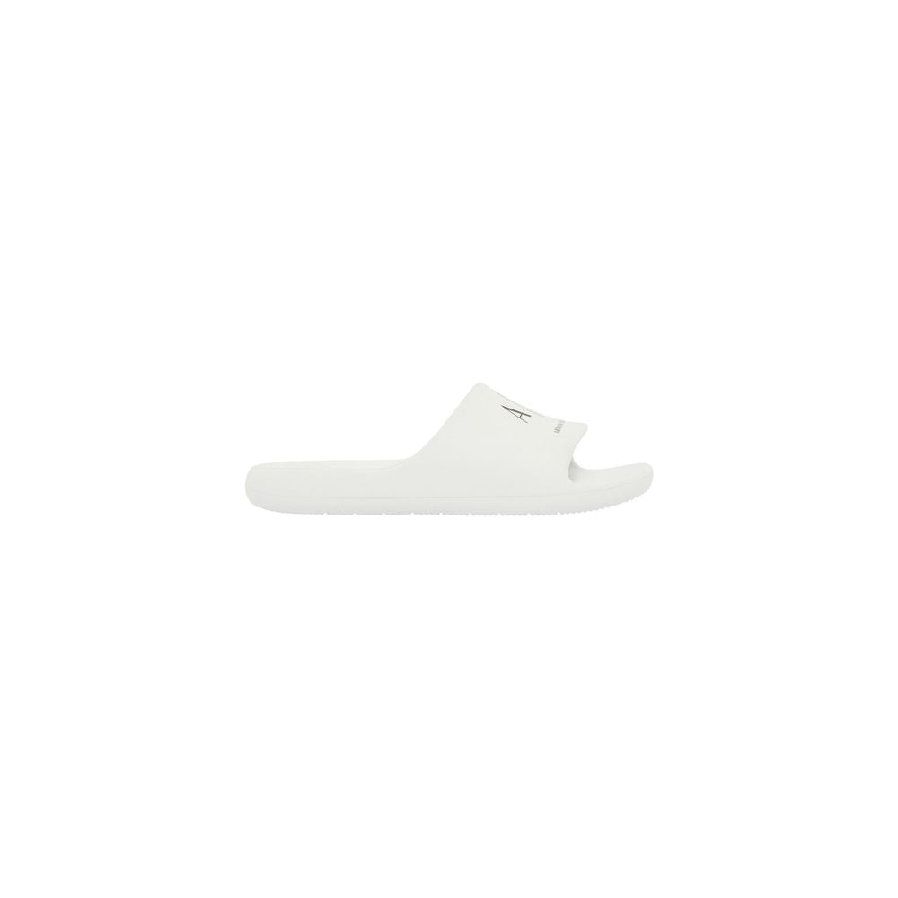 Armani Exchange Slides σε Μαύρο και Λευκό