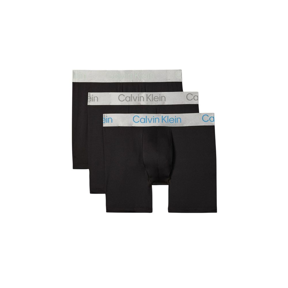 Calvin Klein Black And White Recycled Polyester Boxers