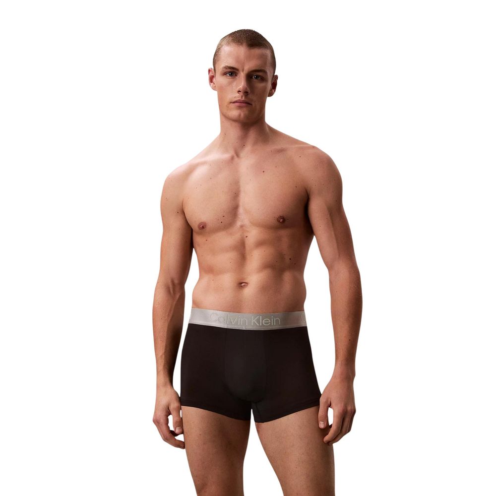 Calvin Klein Black And White Recycled Polyester Boxers