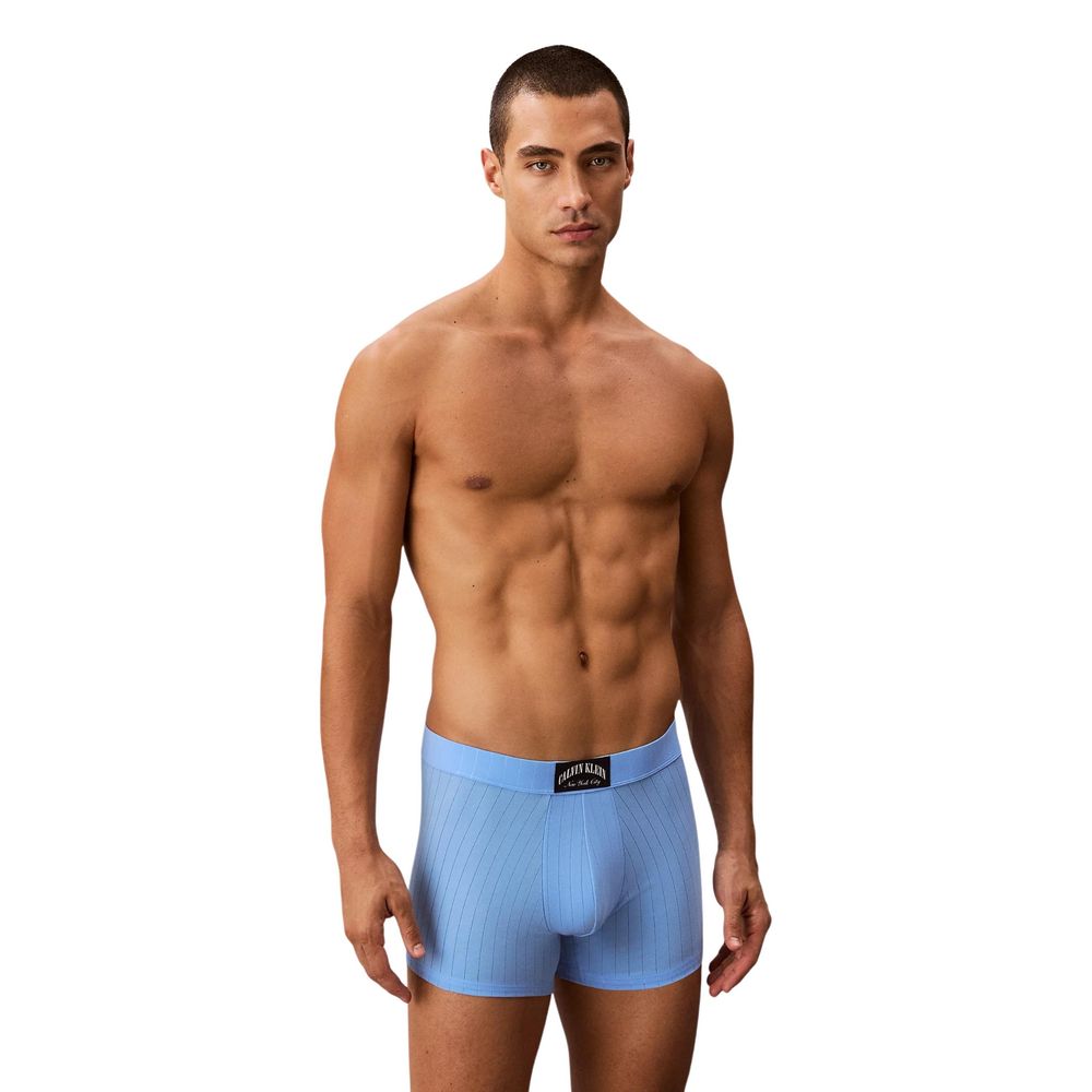 Calvin Klein Blue Cotton Boxers