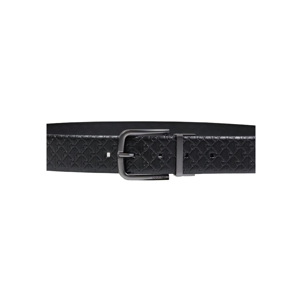 Calvin Klein Δερμάτινη Ζώνη Δίχρωμη