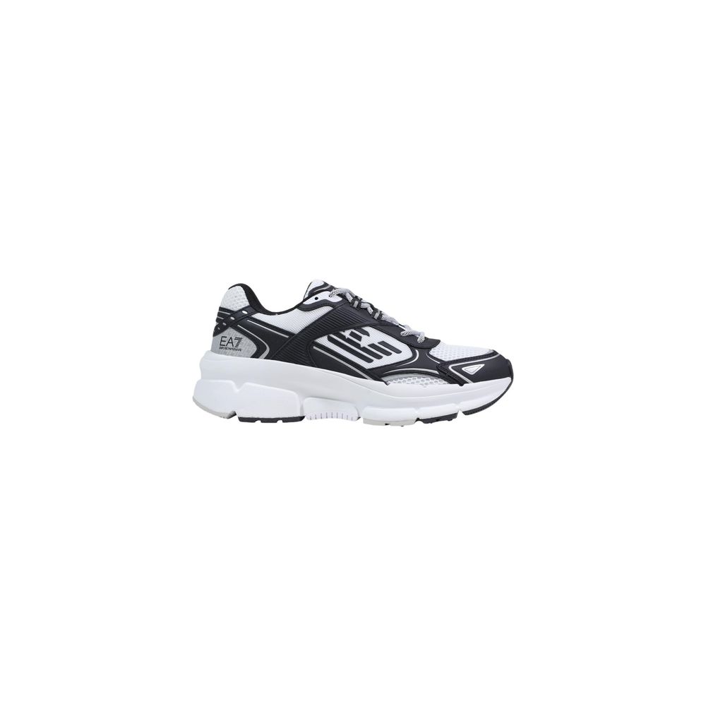 EA7 Emporio Armani Sneakers από Πολυεστέρα σε Μαύρο και Λευκό