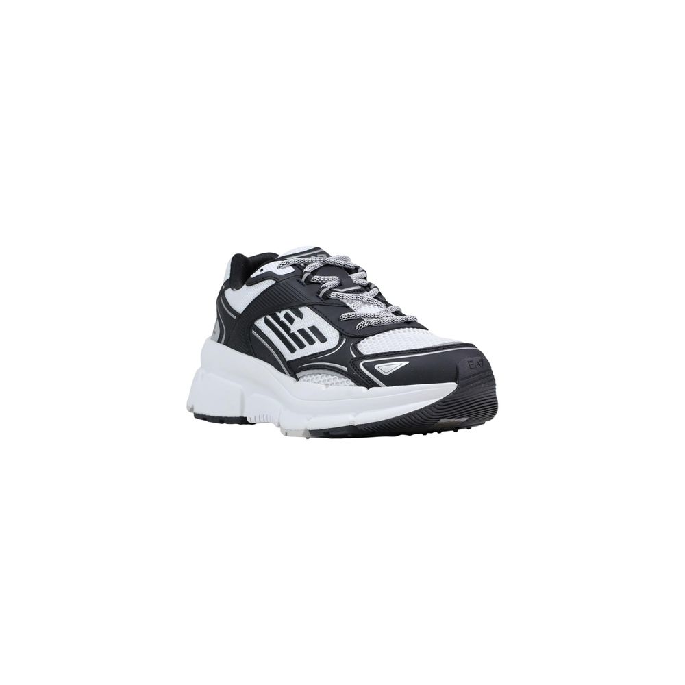 EA7 Emporio Armani Sneakers από Πολυεστέρα σε Μαύρο και Λευκό