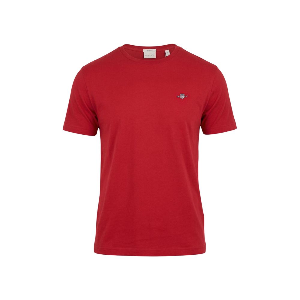 Gant Κόκκινο Βαμβακερό T-Shirt