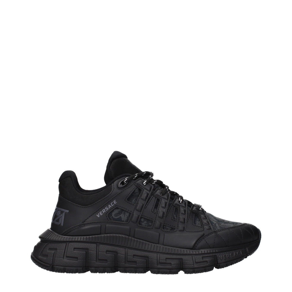 Versace Sneakers από Ύφασμα σε Μαύρο