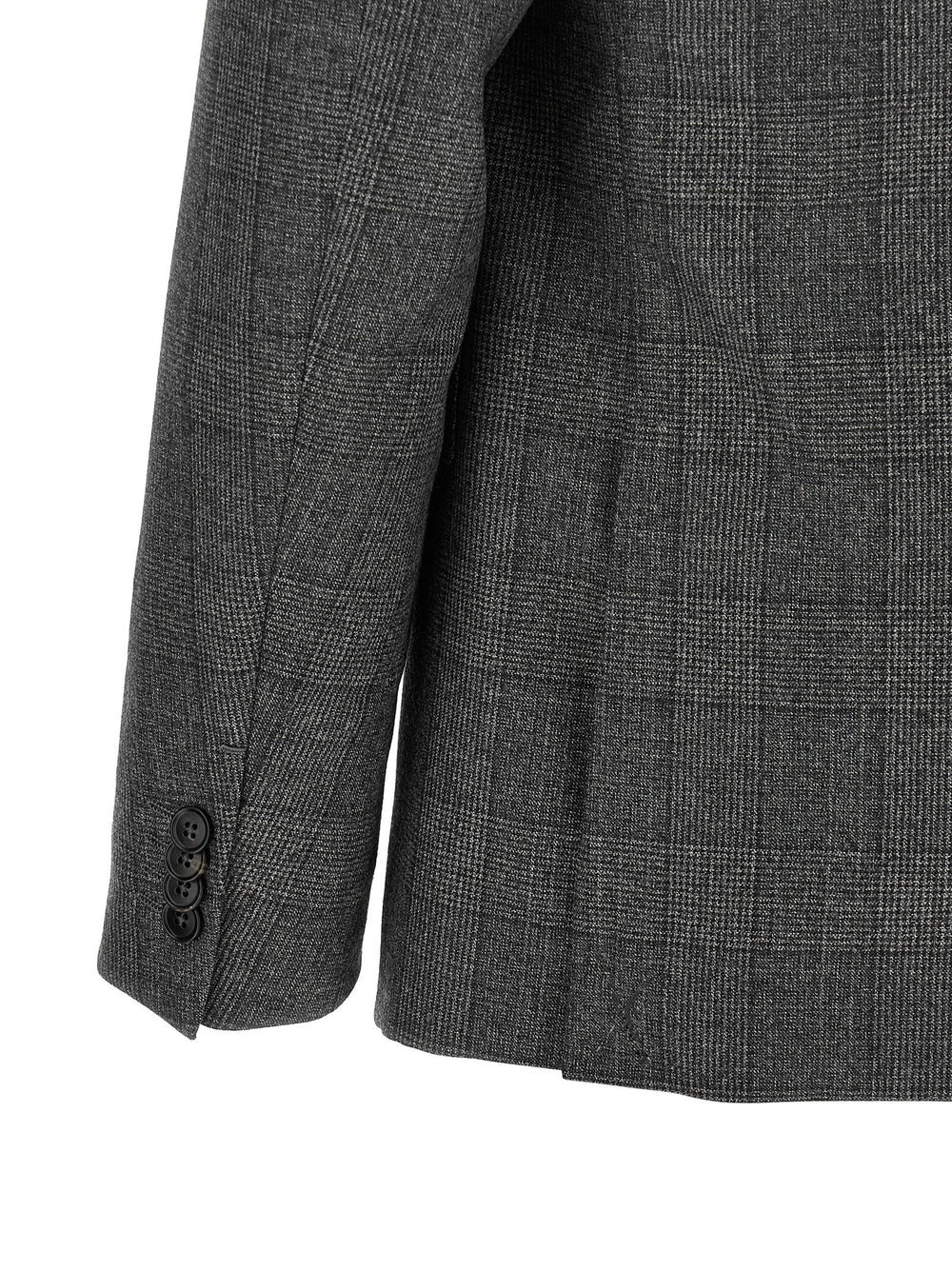 Gray Wool Two-Piece Suit
