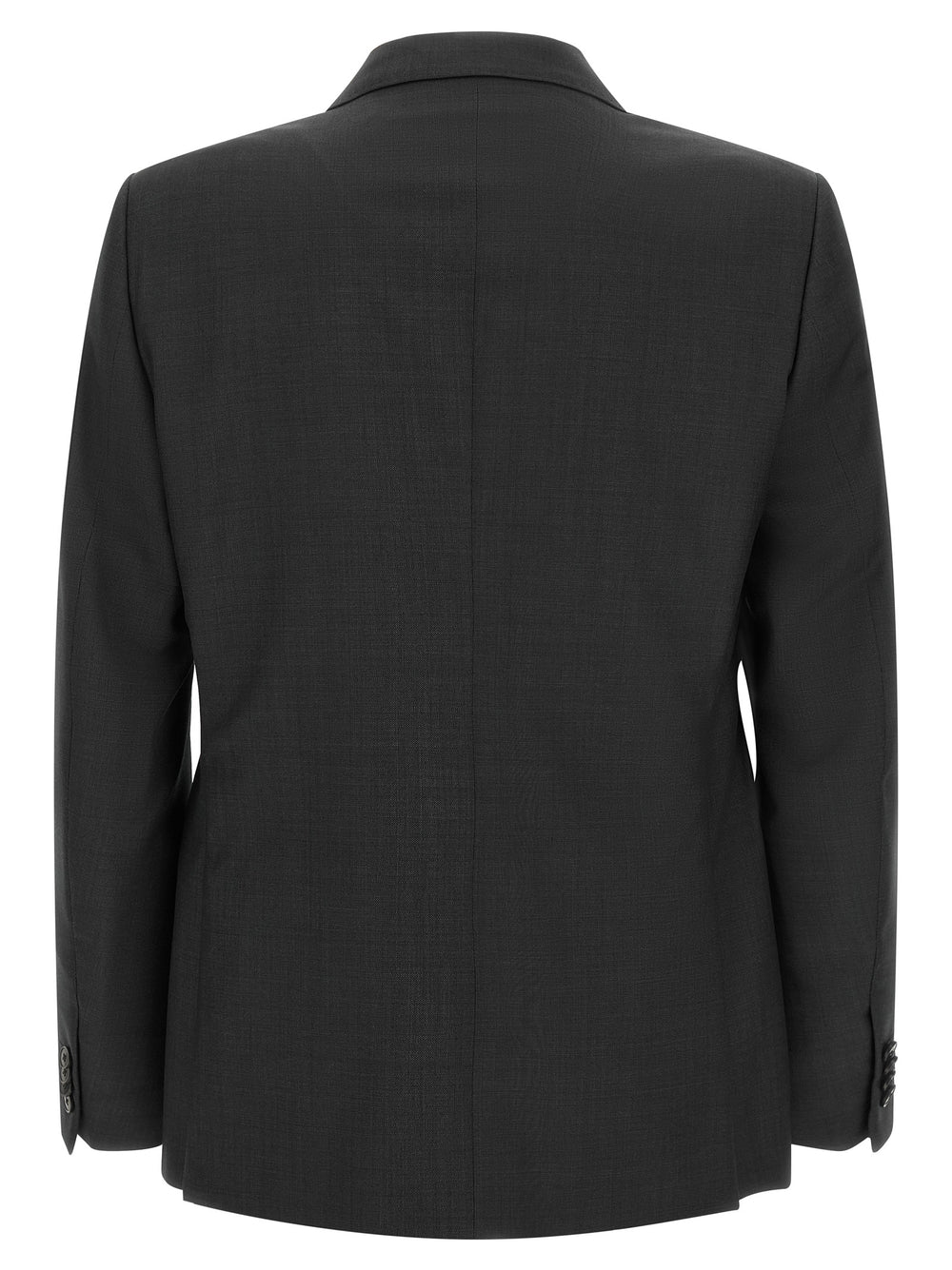 Gray Wool Two-Piece Suit