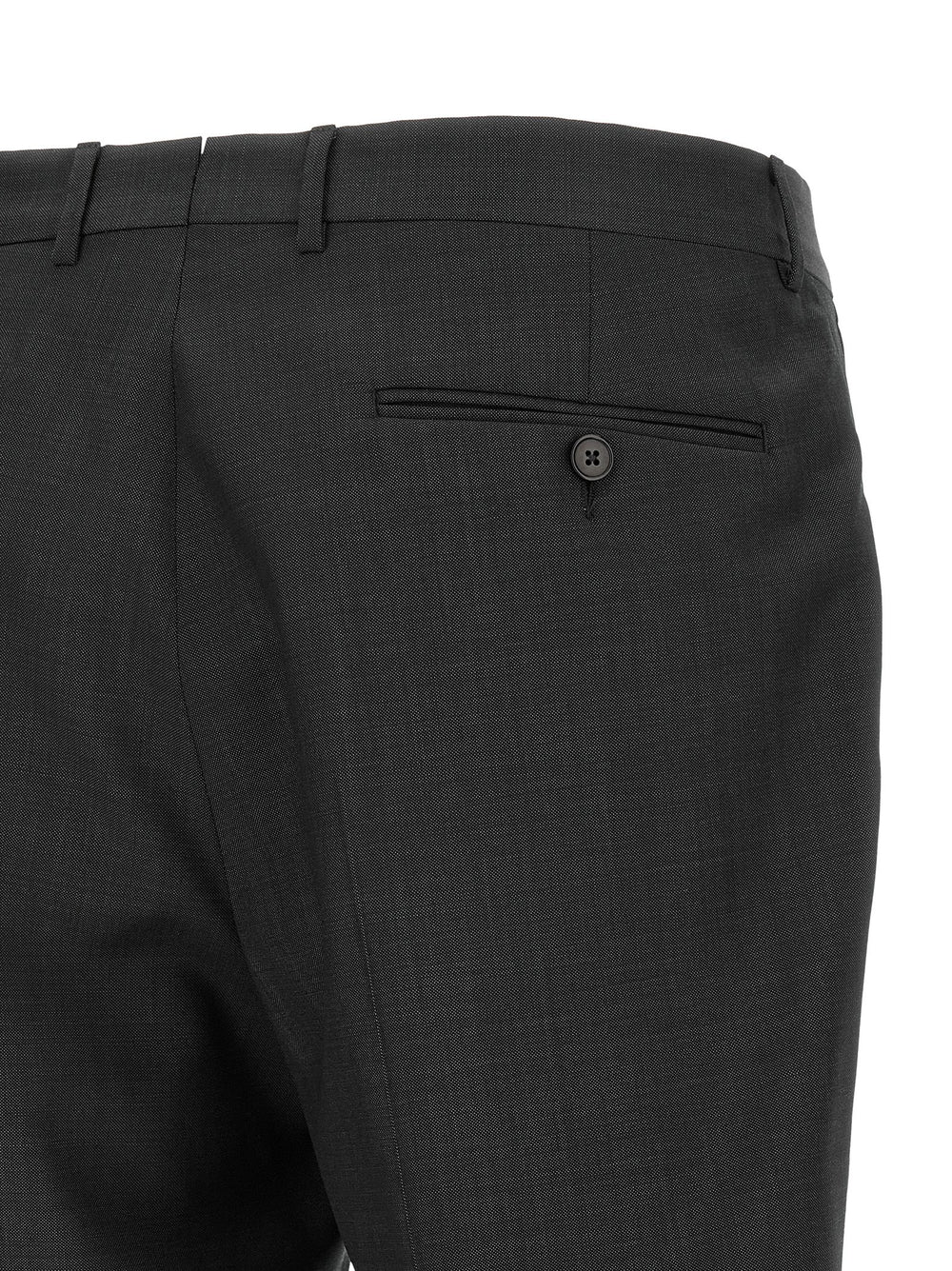 Gray Wool Two-Piece Suit