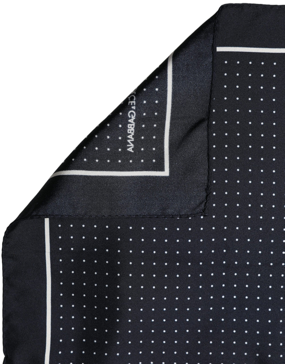 Dolce & Gabbana 100% Silk Pocket Square in Blue