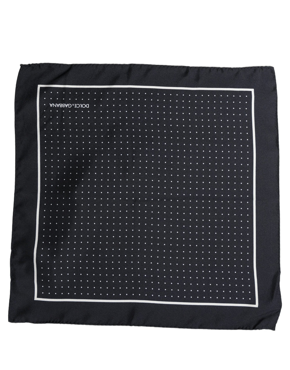 Dolce & Gabbana 100% Silk Pocket Square in Blue