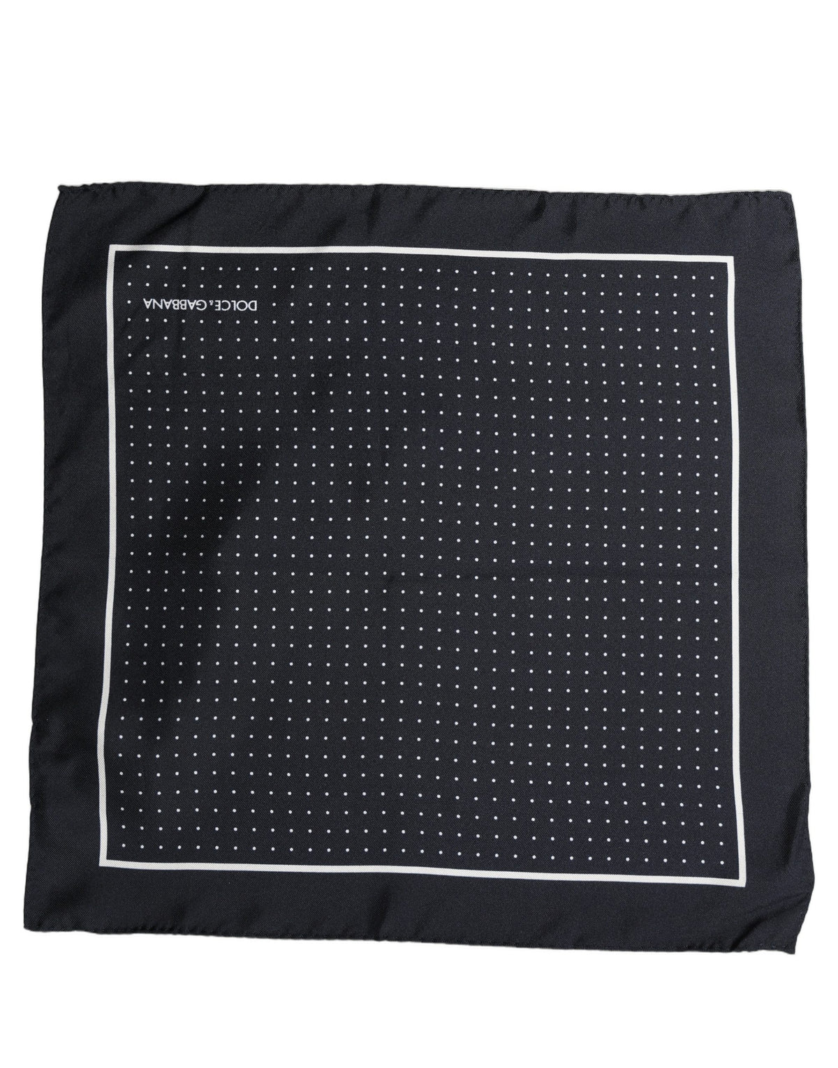 Dolce & Gabbana 100% Silk Pocket Square in Blue