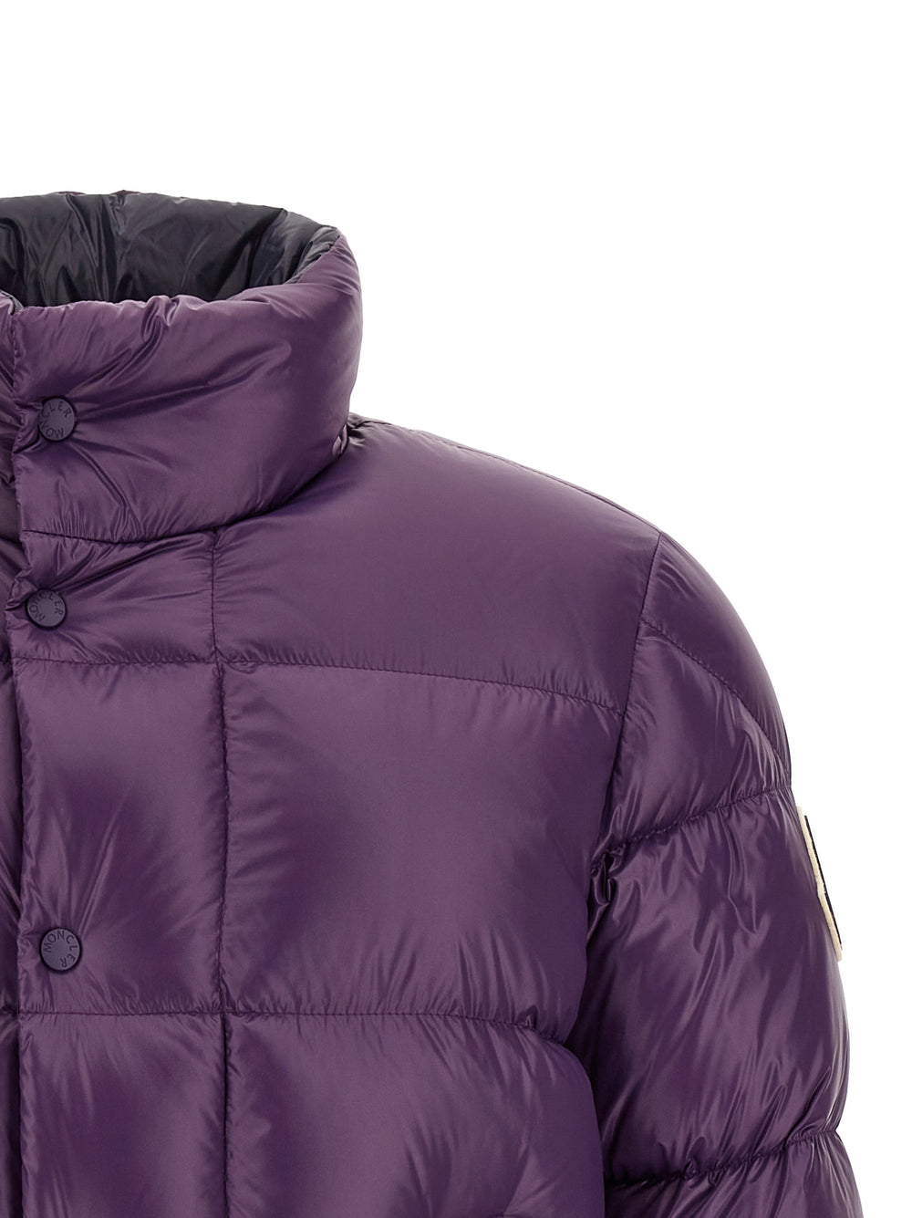 Purple Polyamide Shell Jacket