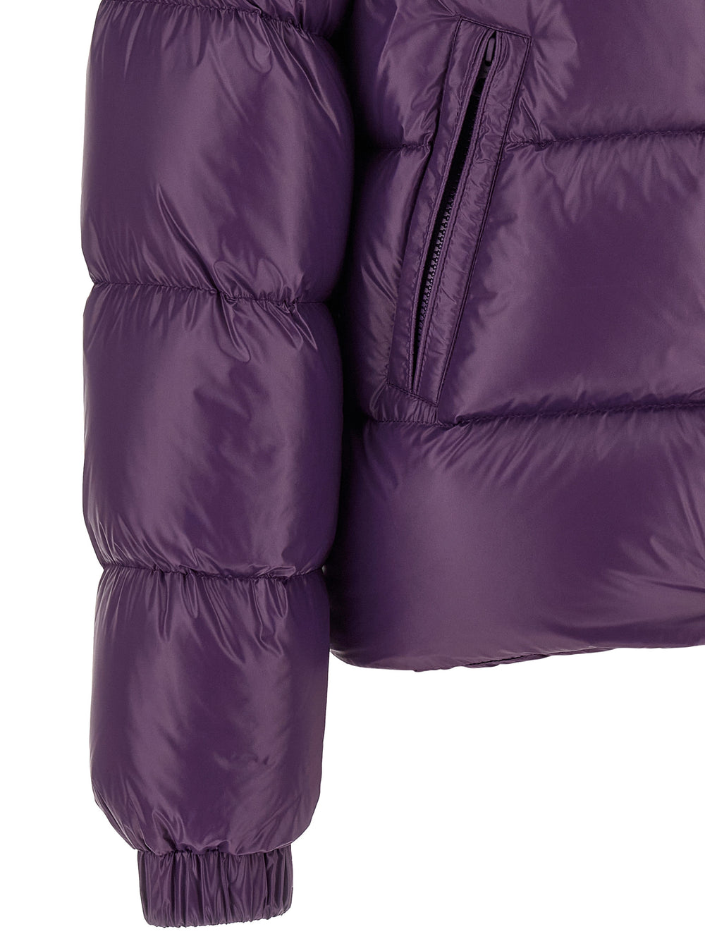 Purple Polyamide Shell Jacket