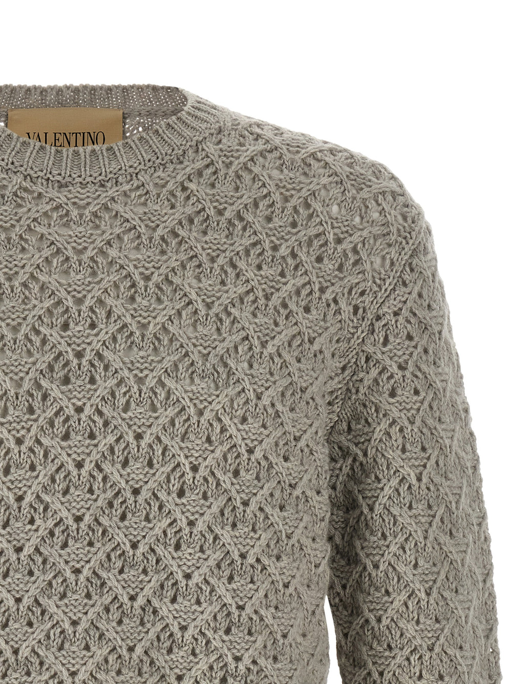Gray Virgin Wool Cardigan