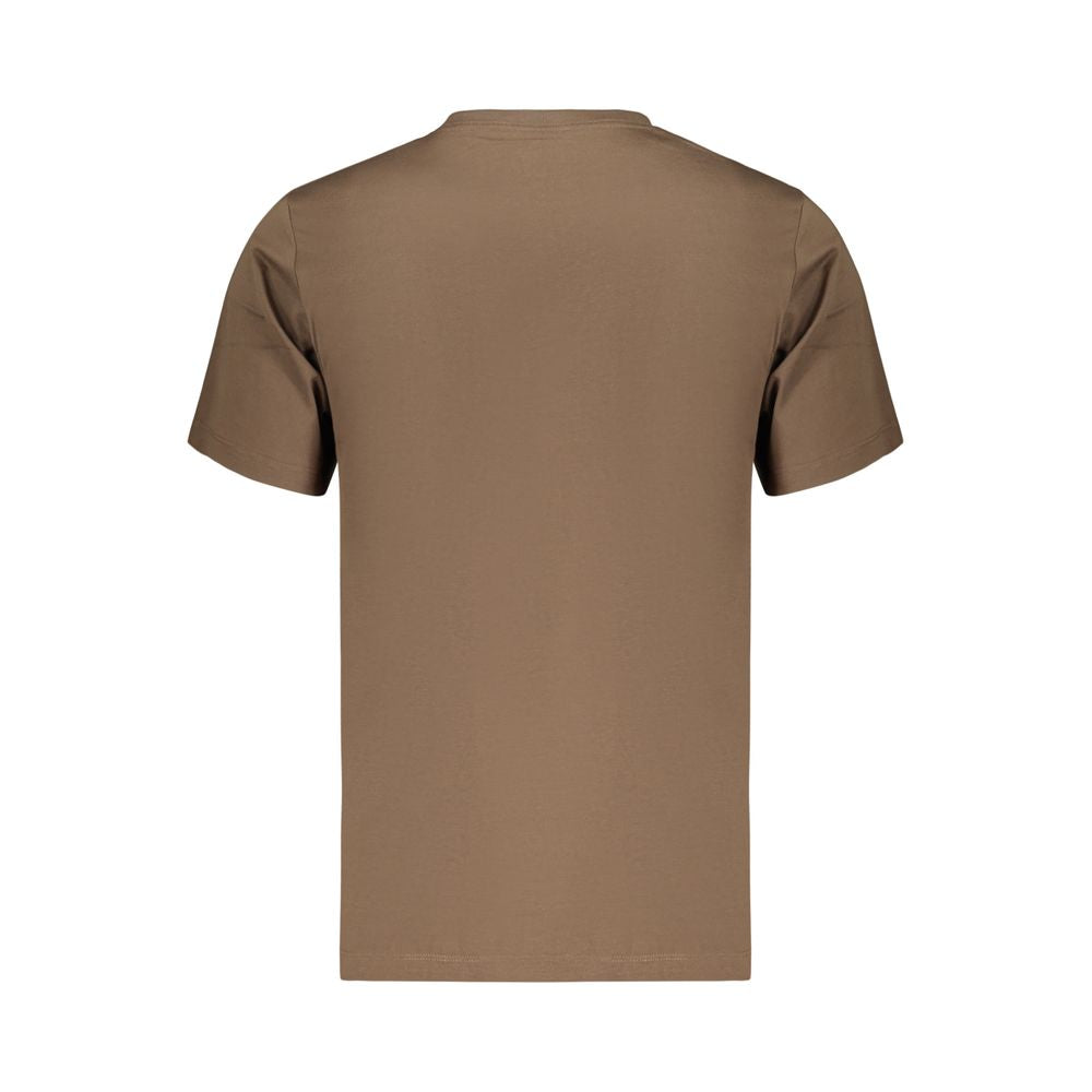 The North Face Brown Cotton T-Shirt