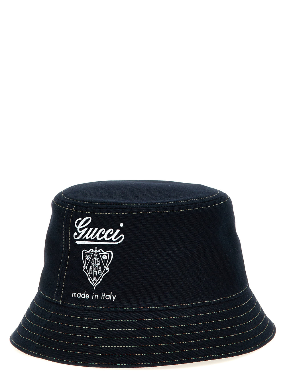 Blue Cotton Bucket Hat