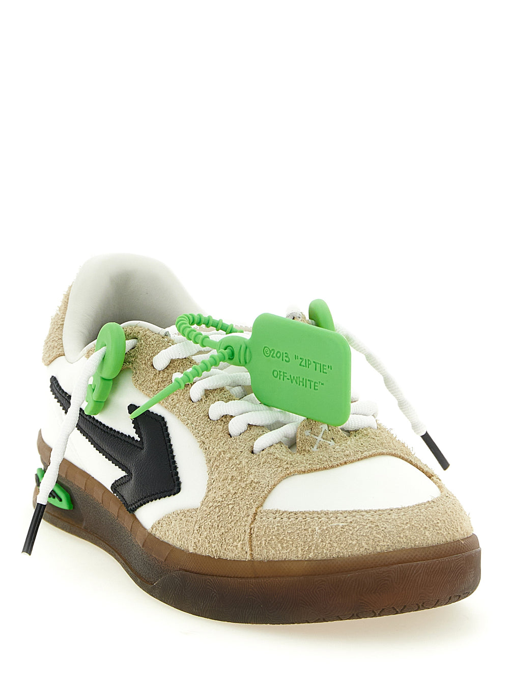 Off-White Sneakers 'Τέλος Του Play' από Νάιλον και Σουέντ σε Πολύχρωμο