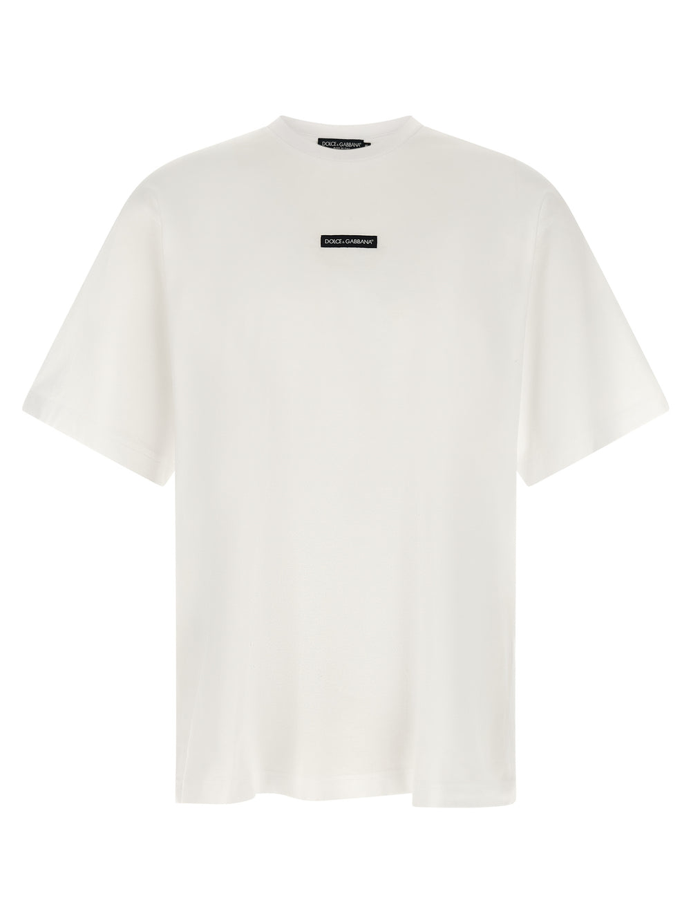 Dolce & Gabbana T-Shirt από 100% βαμβάκι σε Λευκό