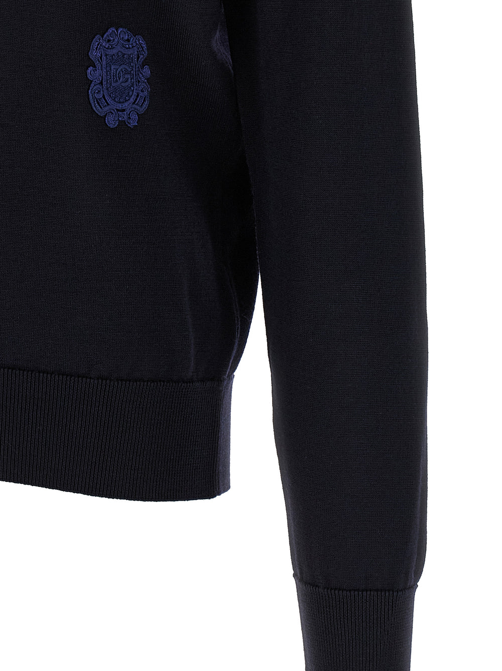 Dolce & Gabbana Virgin Wool Cardigan in Blue
