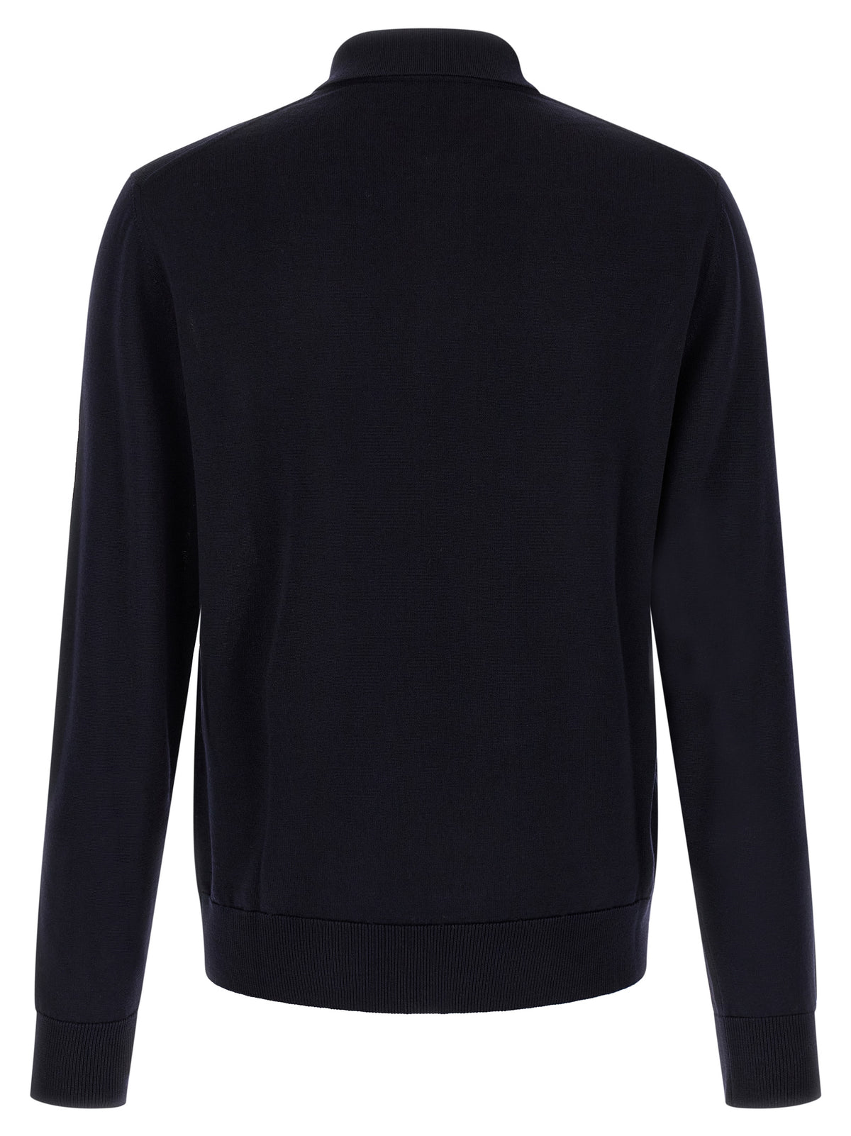 Dolce & Gabbana Virgin Wool Polo Shirt in Blue